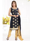 Blue Colour N F A LINE CHURIDAR 01 Fancy Heavy Festive Wear Worked Readymade Salwar Suit Collection N F C 006 BLUE